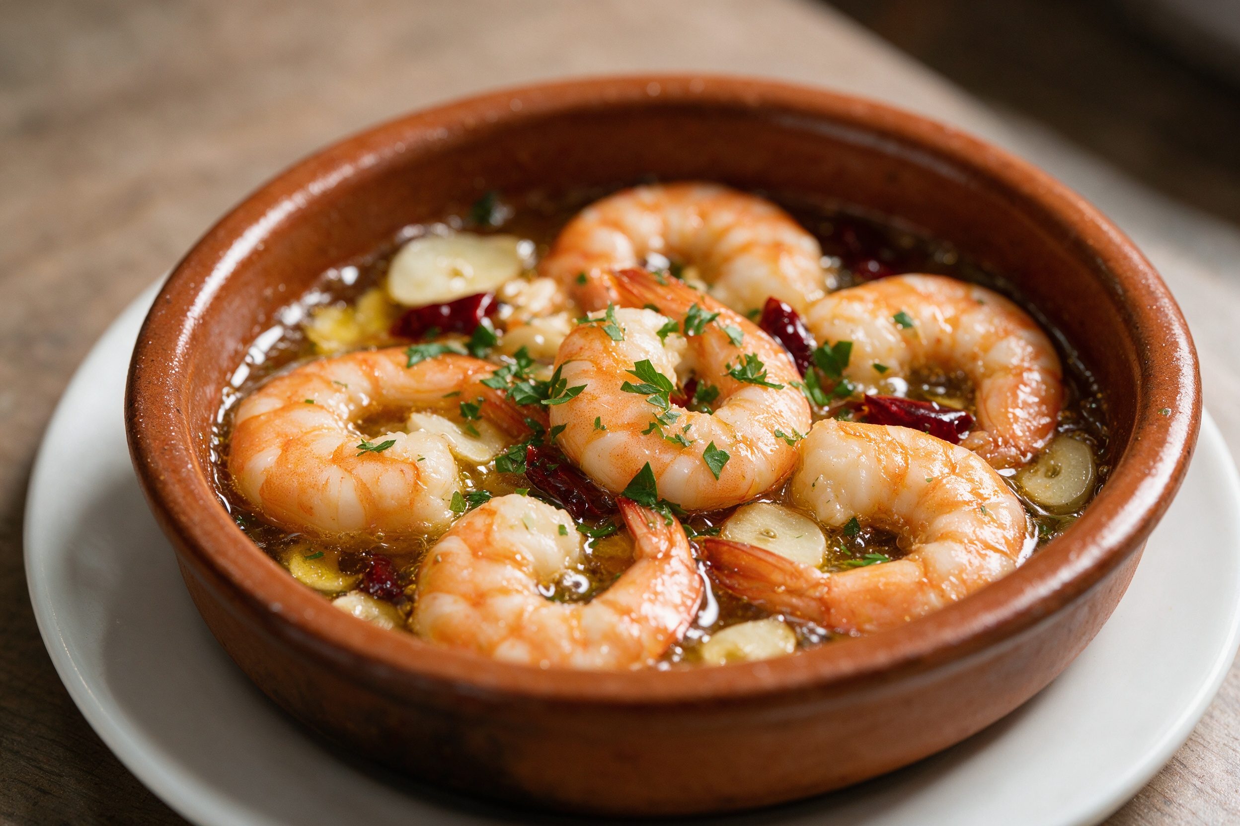 Gambas al ajillo